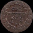 5 centimes 1797